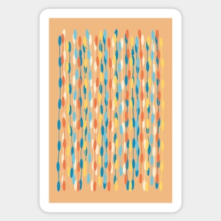 Summer Rain (colorful pattern) Sticker